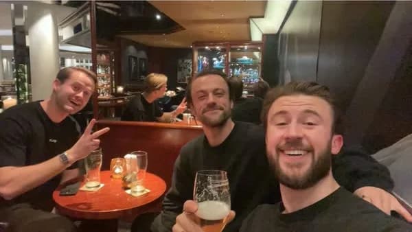 Borrel na het werk